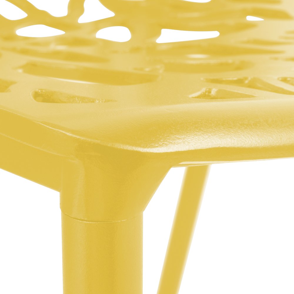 Modern Devon Aluminum Chair, Set of 4