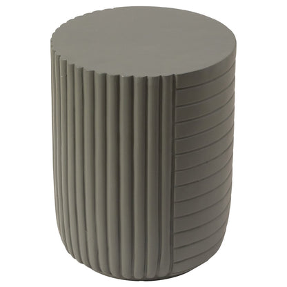 Modern Side End Table Trove Series In Green Grey