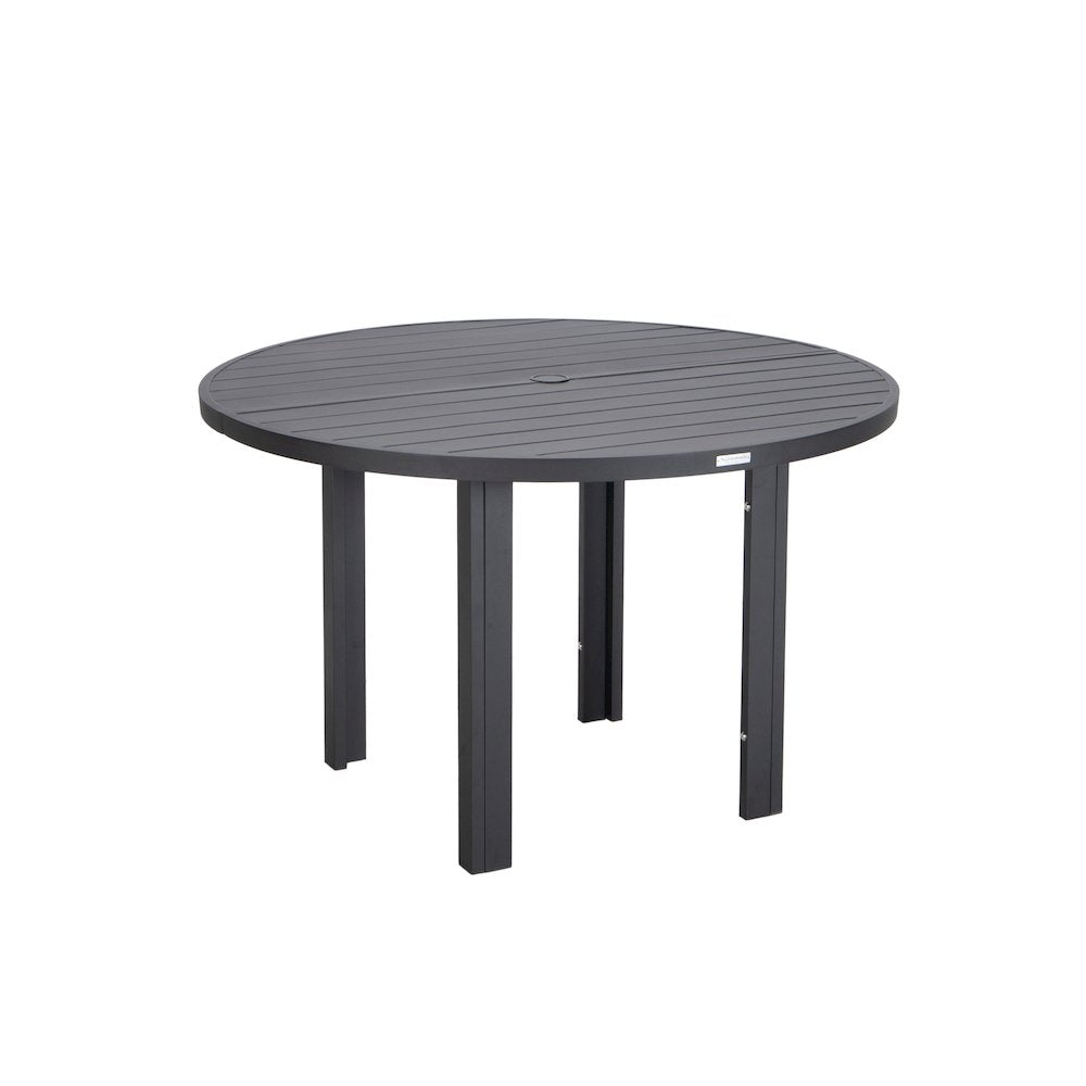 Chelsea 60″ Round Outdoor Aluminum Dining Table for Patio
