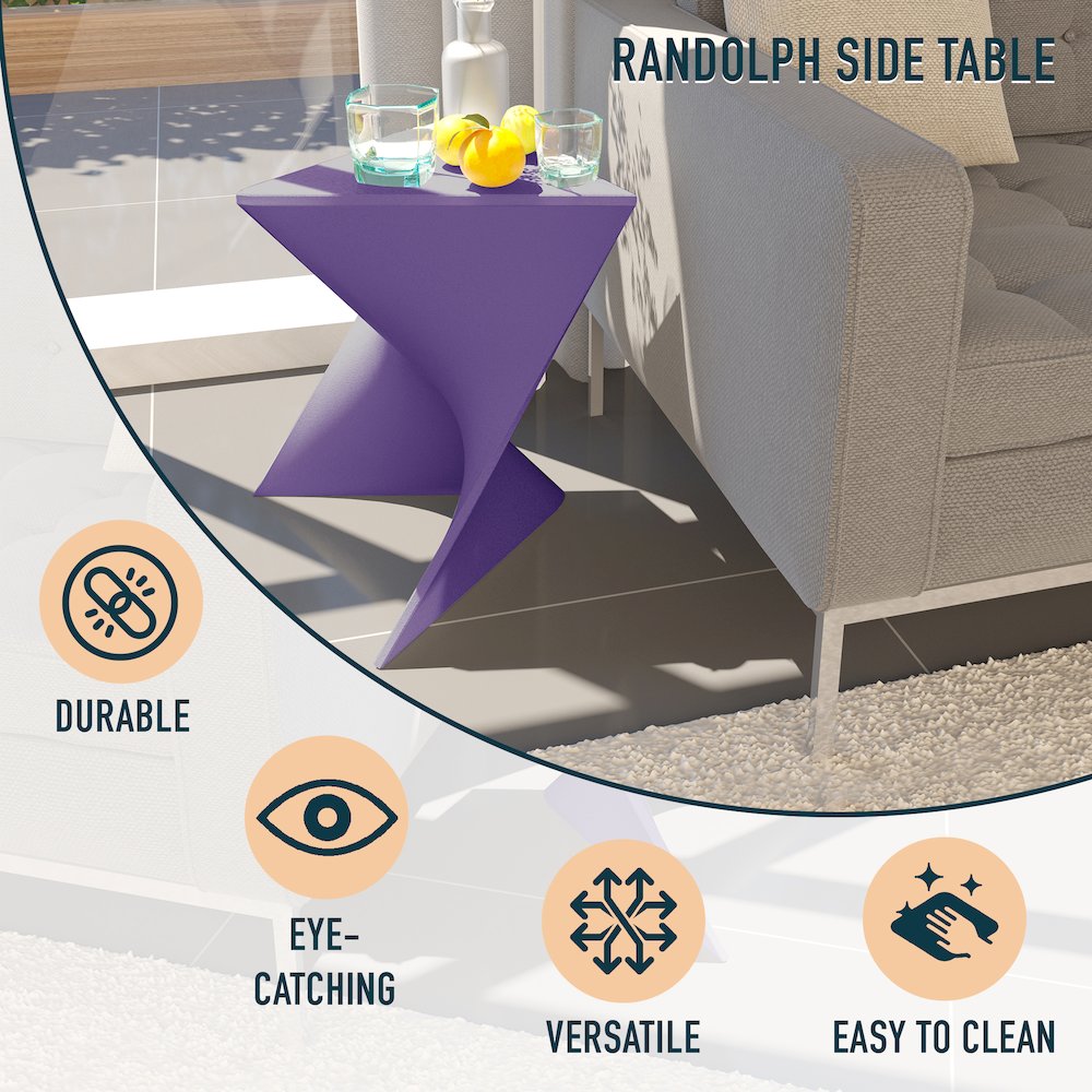 Randolph Modern Side Table Set of 4