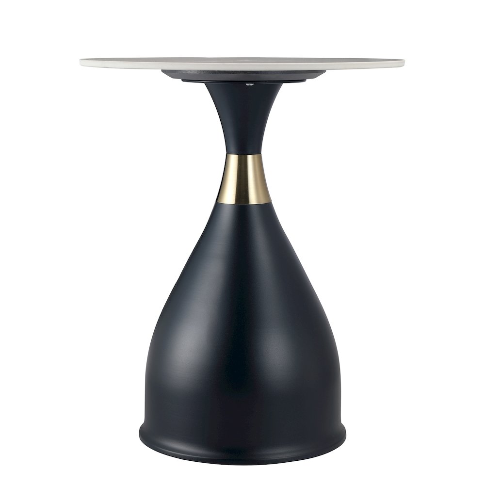 Bento Collection Modern End Table In Black