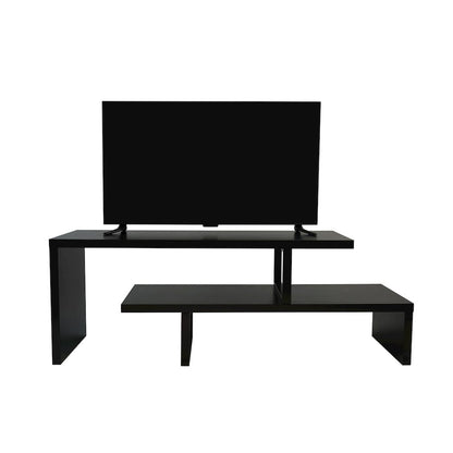 Orford Mid-Century Modern TV Stand in Ebony