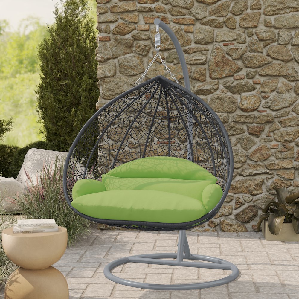 Recluse Collection Modern Outdoor Swing Chair
