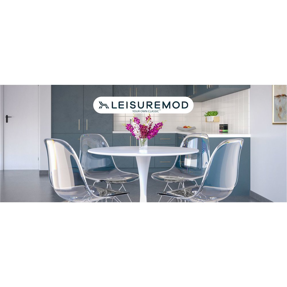 Bristol Mid-Century Modern Round Dining Table