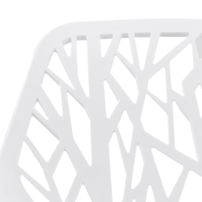 Modern Asbury Dining Chair w/ Chromed Legs