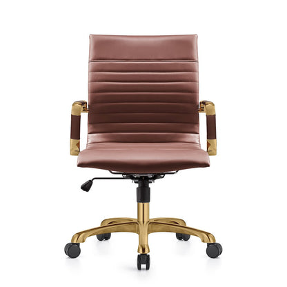 Harris Office Chair With Gold Frame