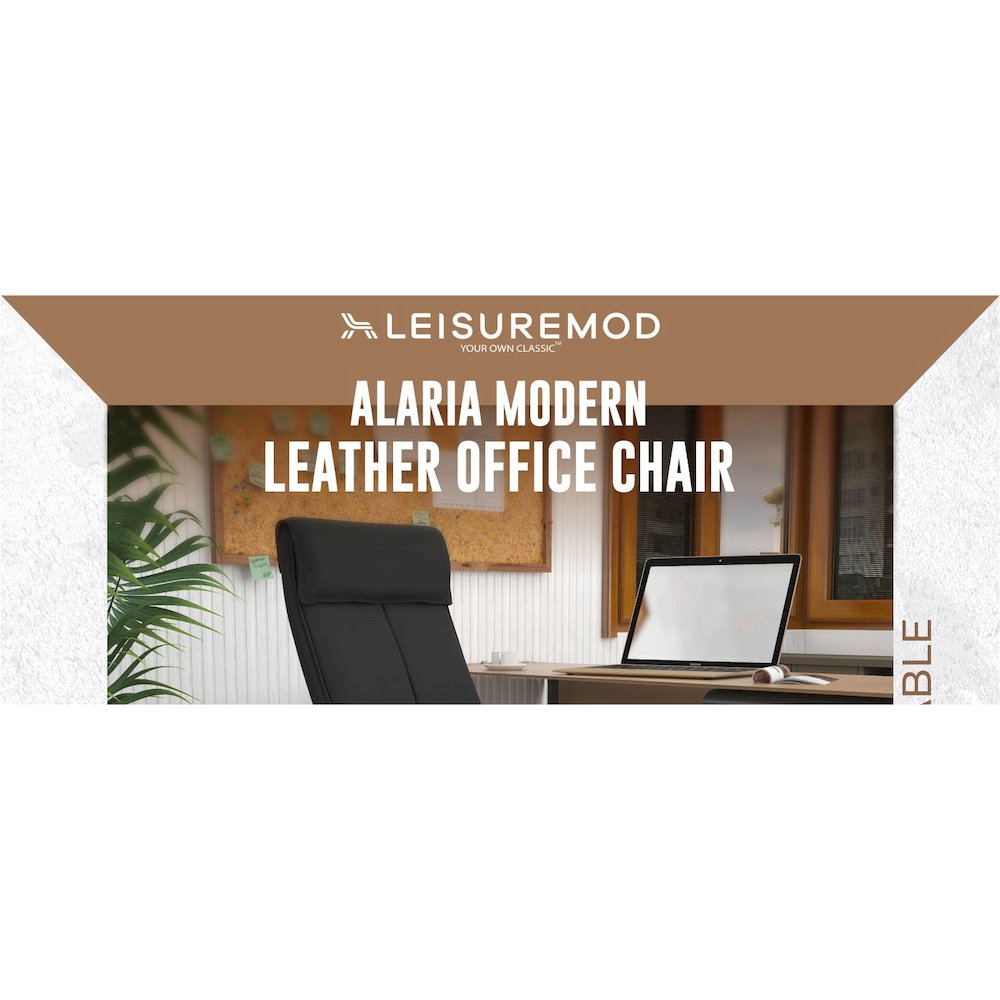 Aiaria Collection Modern Office Chair In Black