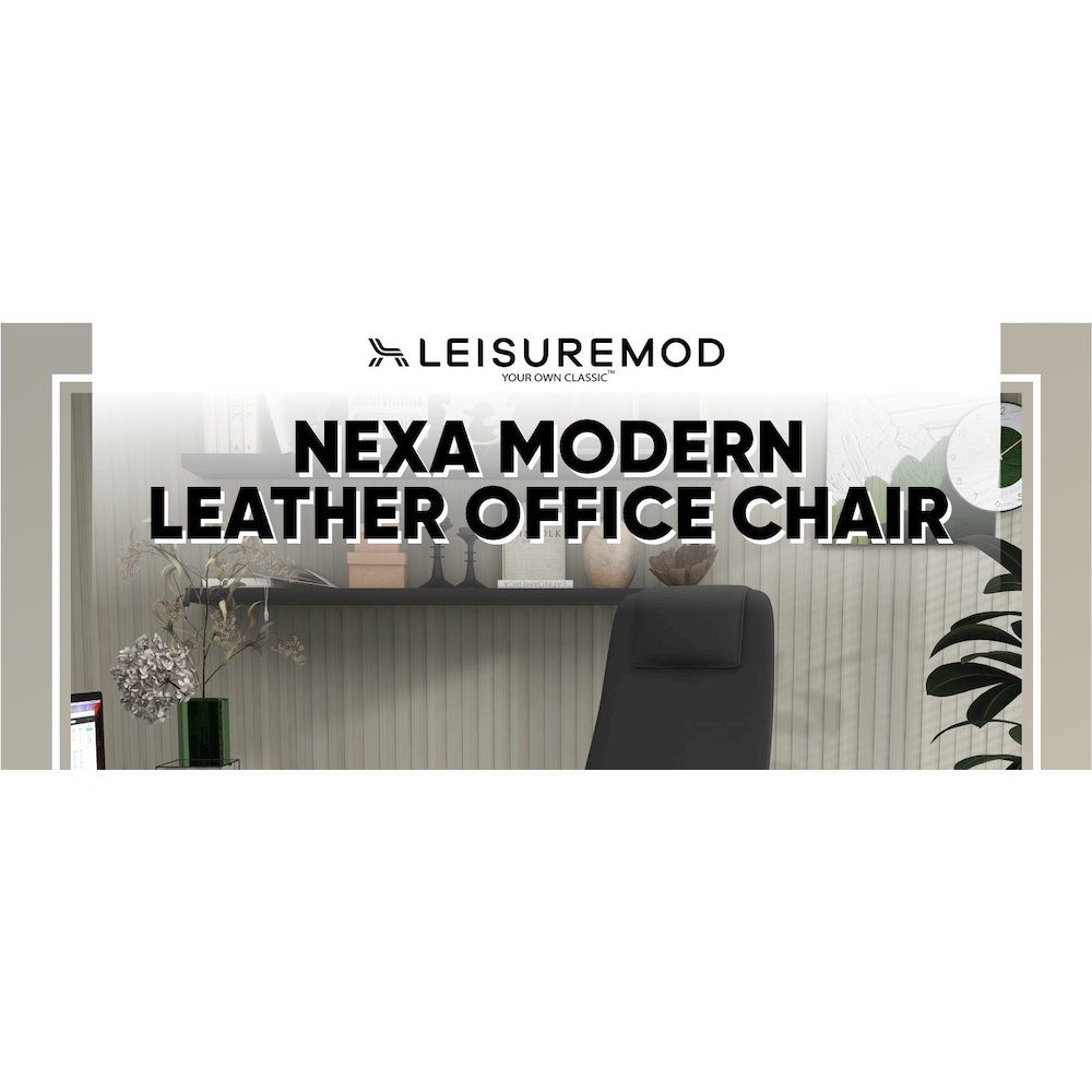 Nexa Collection Modern Office Chair In Black
