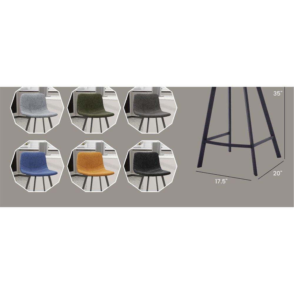 Elland - Counter stool -Light Brown