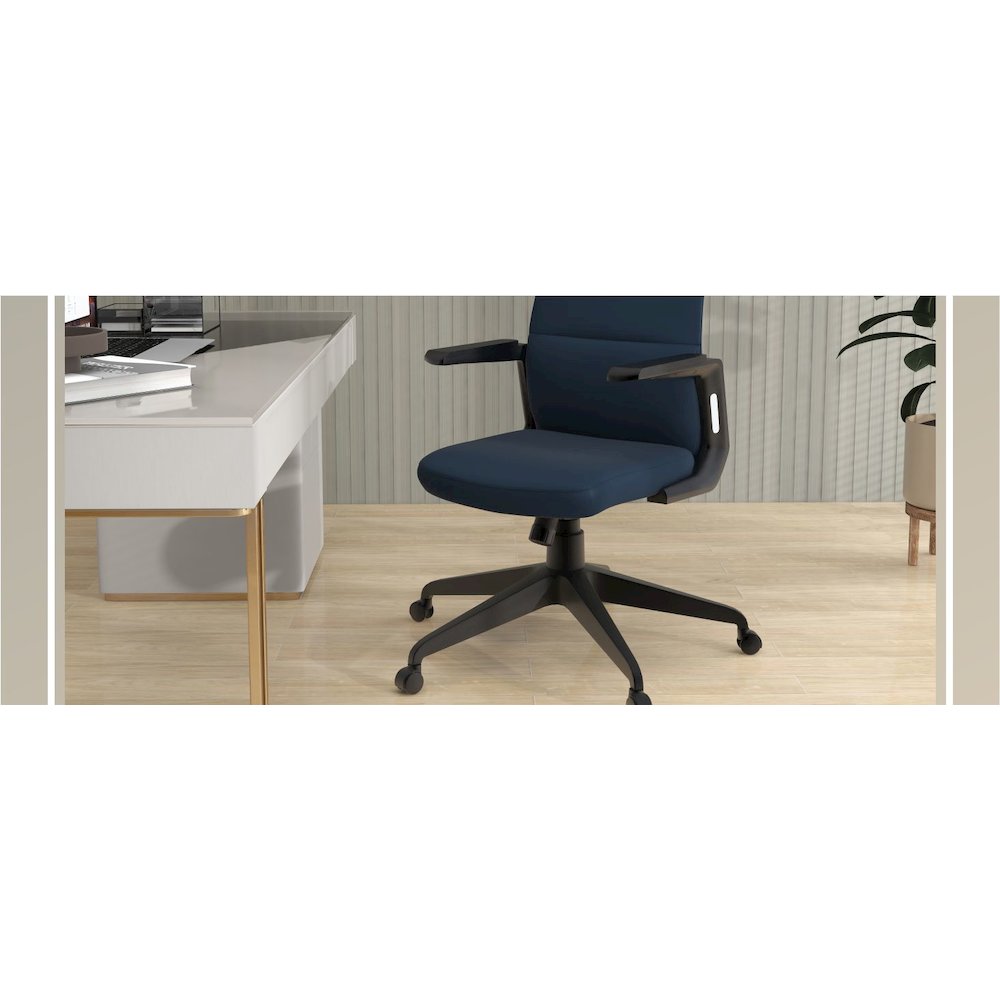 Nexa Collection Modern Office Chair In Blue