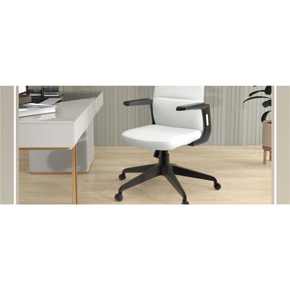 Nexa Collection Modern Office Chair In White