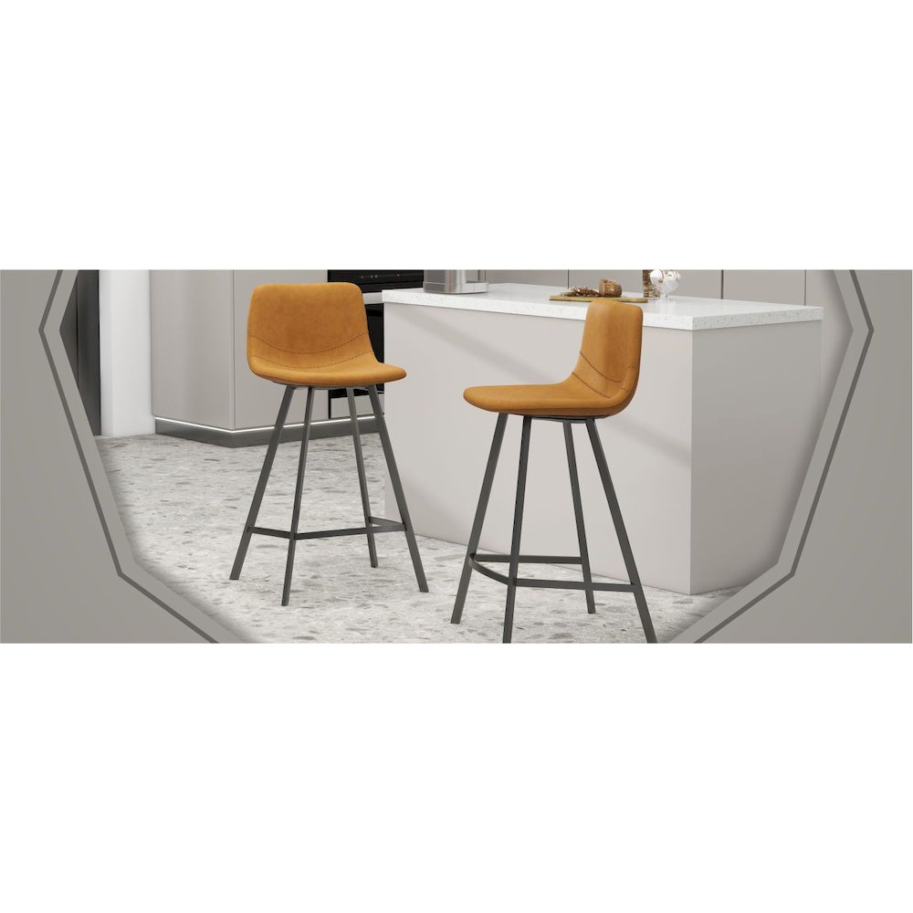 Elland - Counter stool -Light Brown