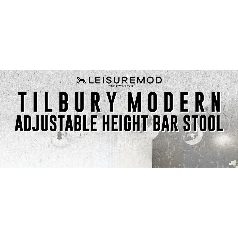 Tilbury - Bar stool -White Base- Peacock Blue