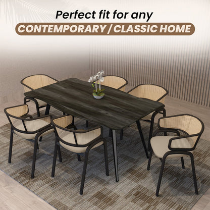 Ervilla - Dining Chair - Beige Leather