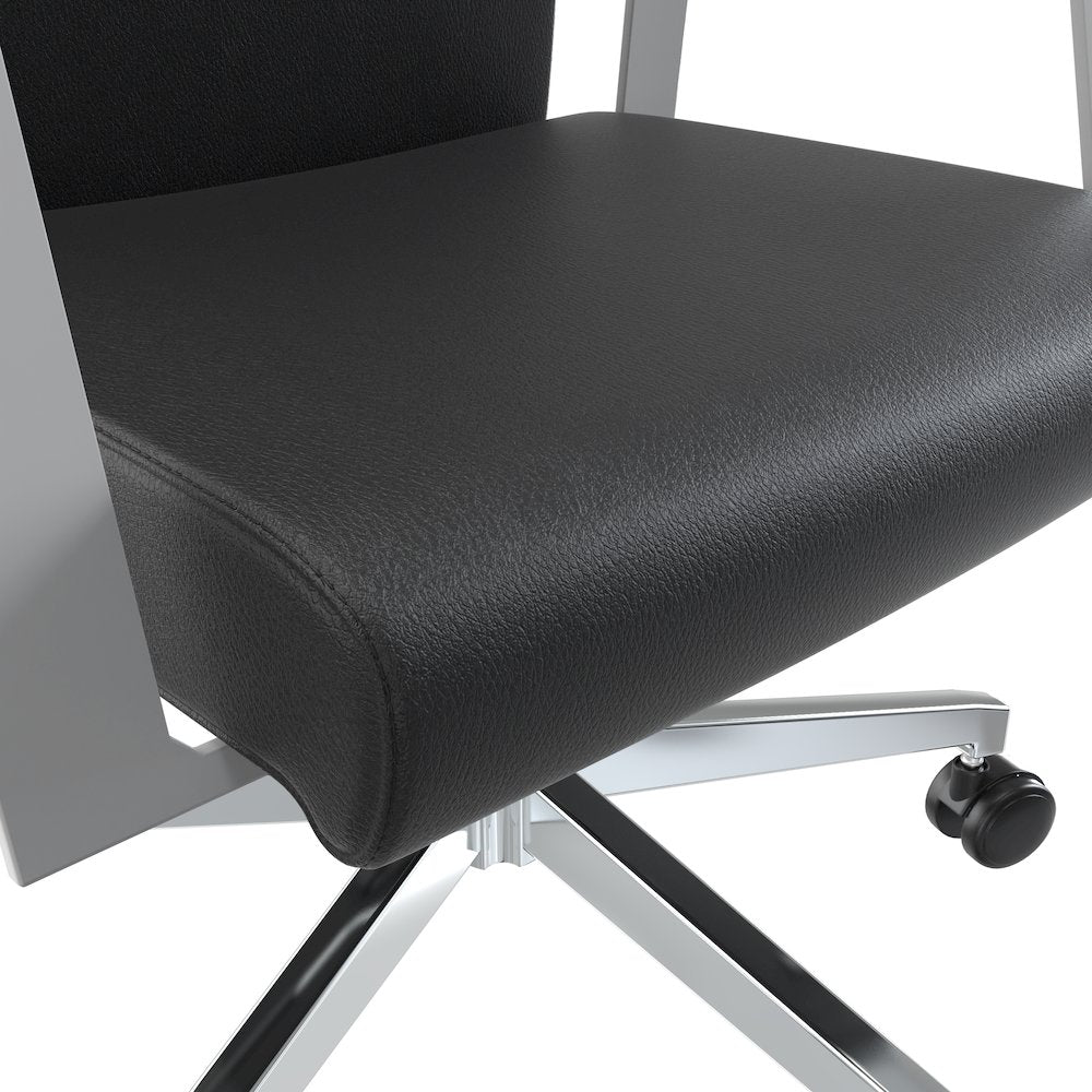 Aleen High-Back Office Chair in Black