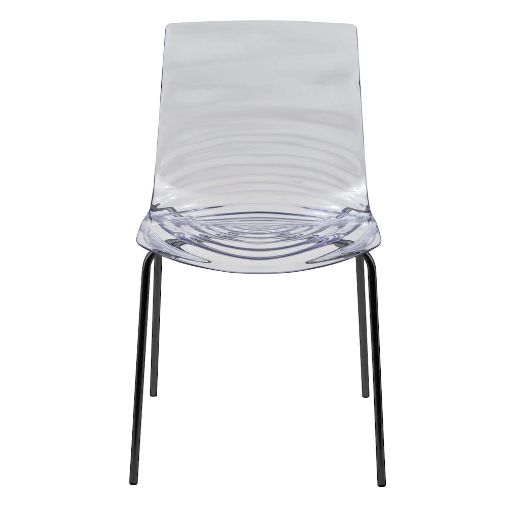 Astor Water Ripple Design Dining Chair