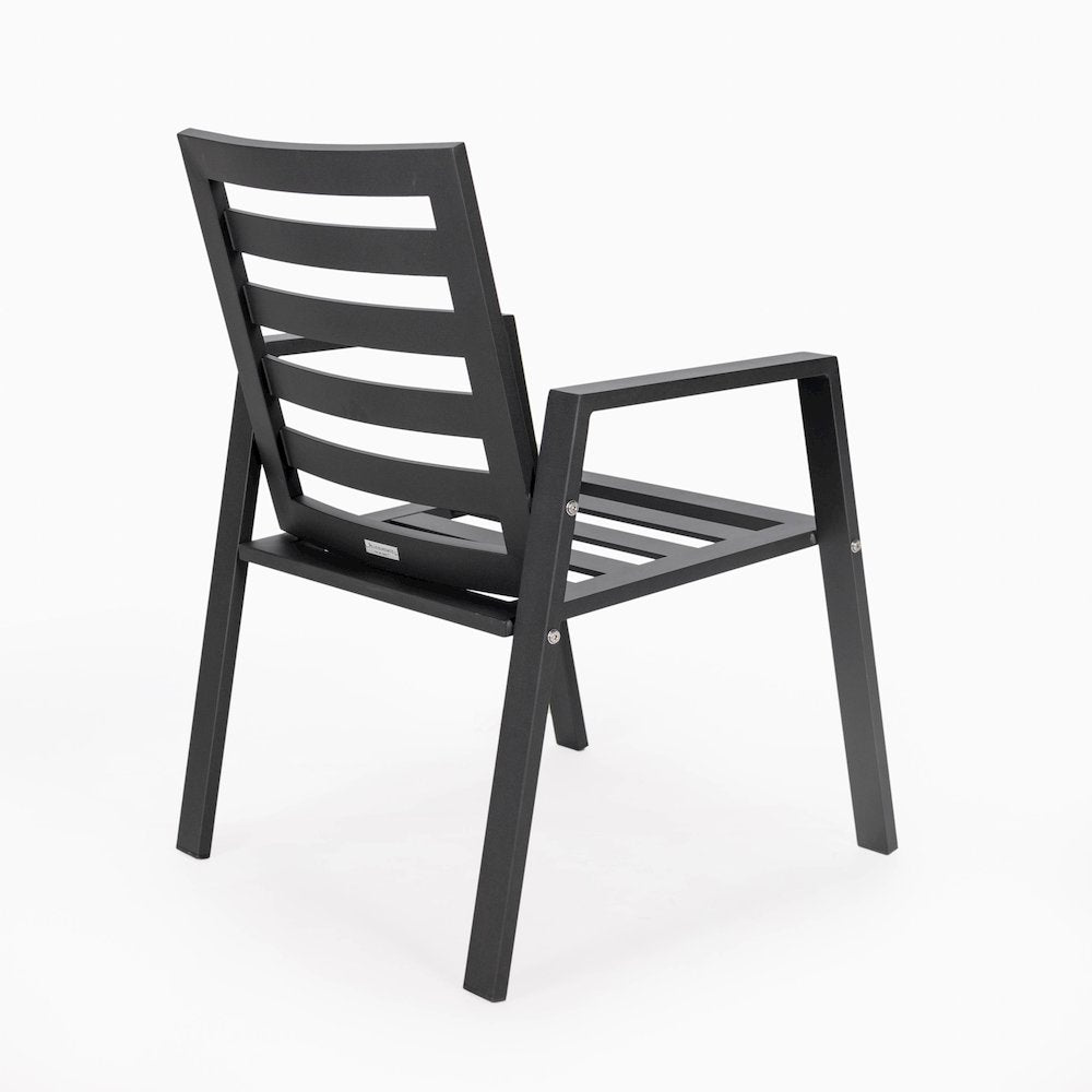 Chelsea 7-Piece Patio Dining Set 78-118" Wide Dining Armchair in Beige