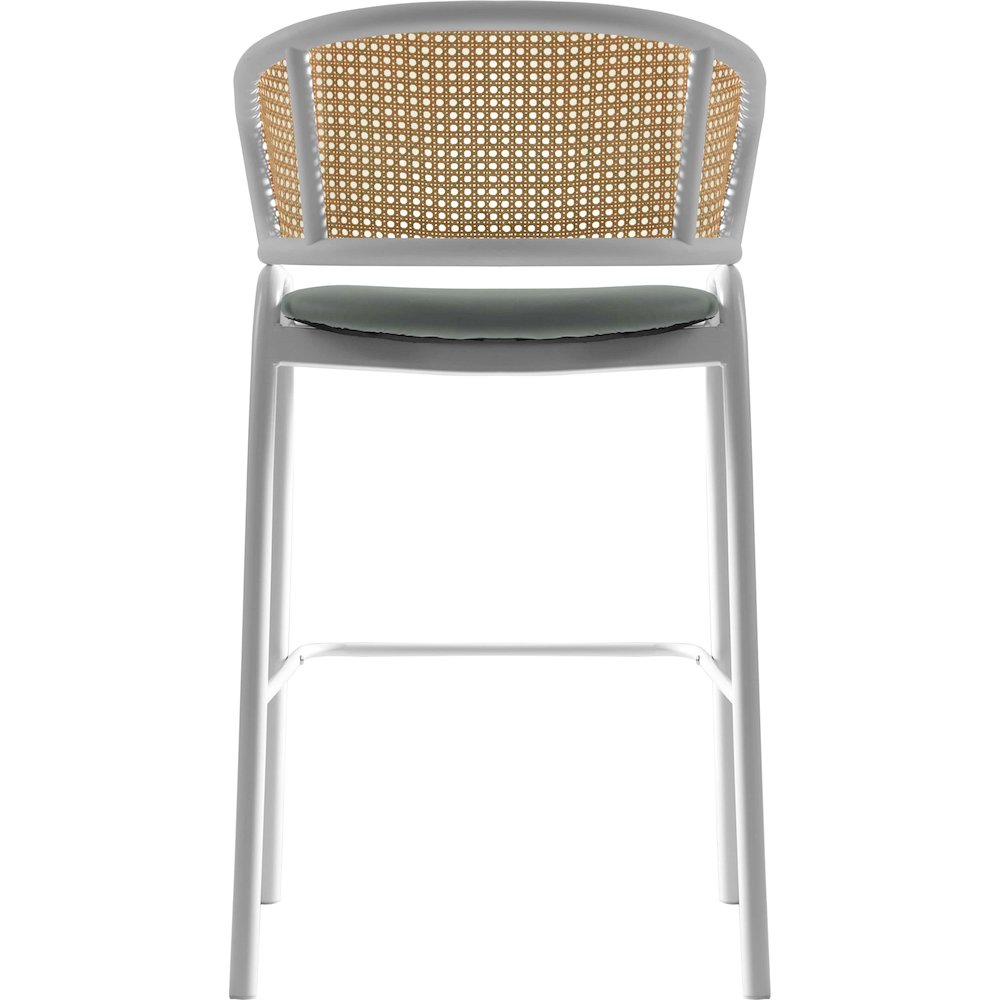 Ervilla Wicker Bar Stool Set of 2