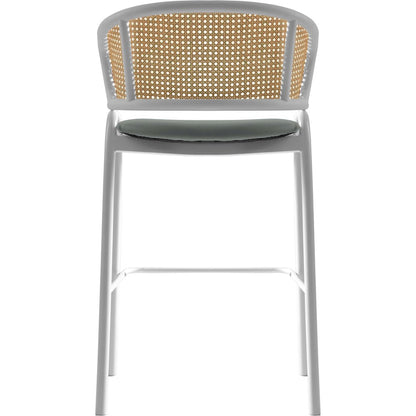 Ervilla Wicker Bar Stool Set of 2