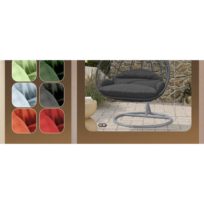 Recluse Collection Modern Outdoor Swing Chair