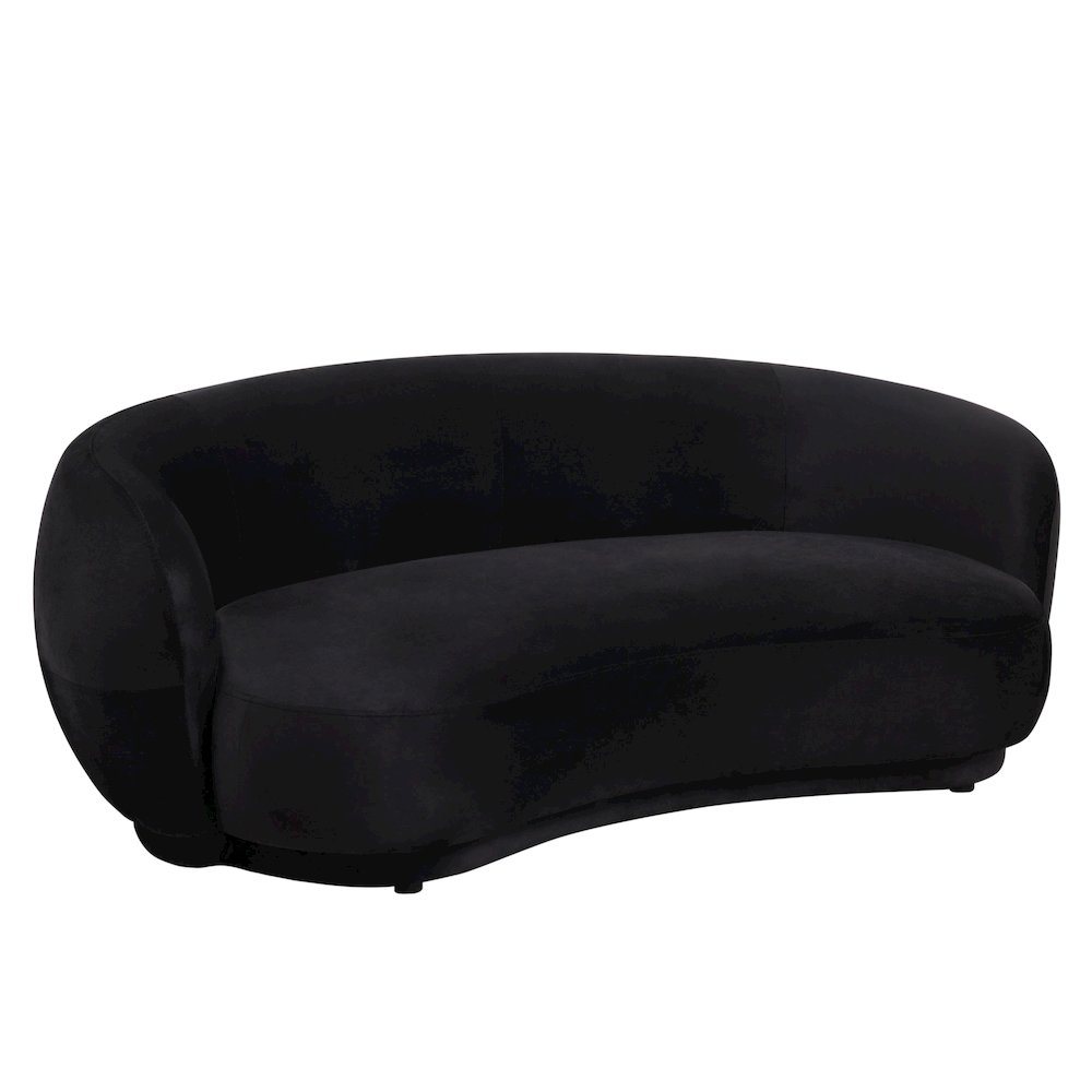 Faze 3-Seater Wide Couch Sofa Upholstered in Velvet