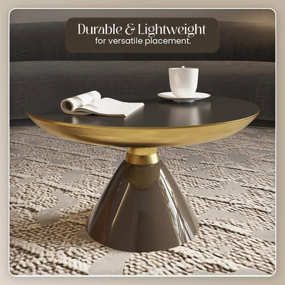 Hyalus Collection Glass Coffee table in Smoke