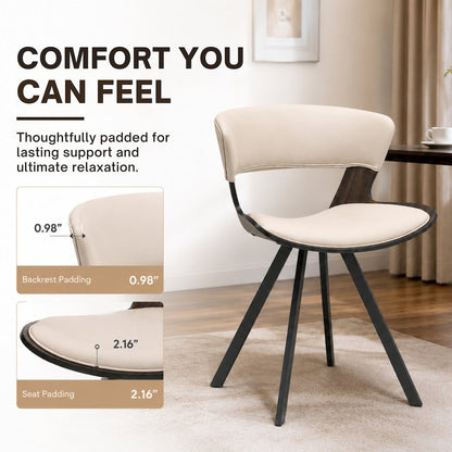 Murray Modern Dining Chair, Set of 2