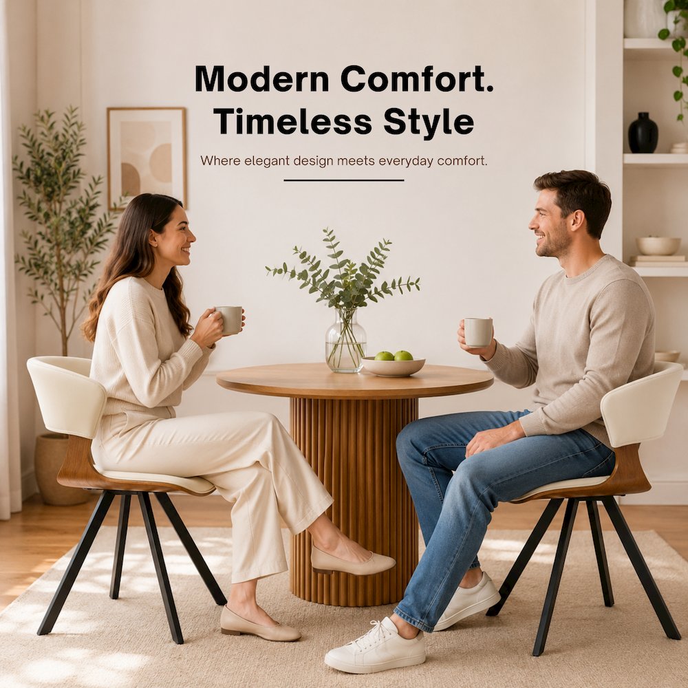 Murray Modern Dining Chair, Set of 2