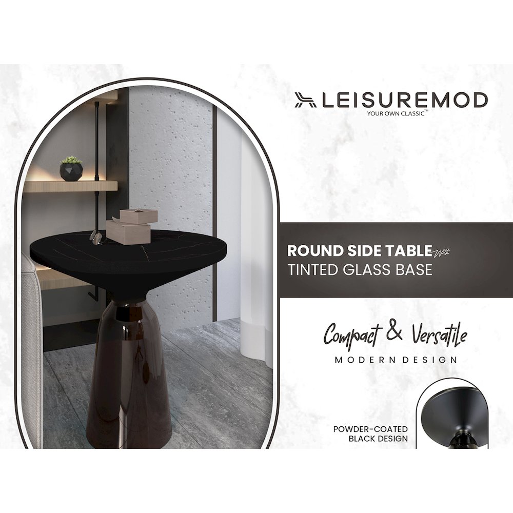 Tully Collection Glass side Table