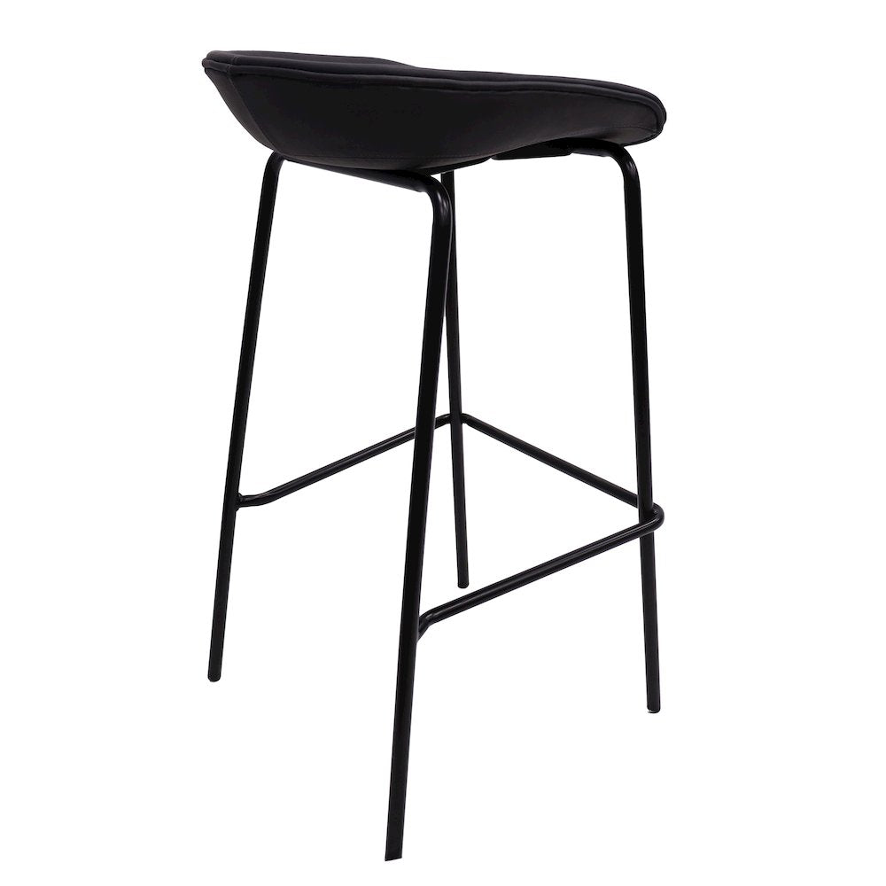 Servos Modern Barstool in Black