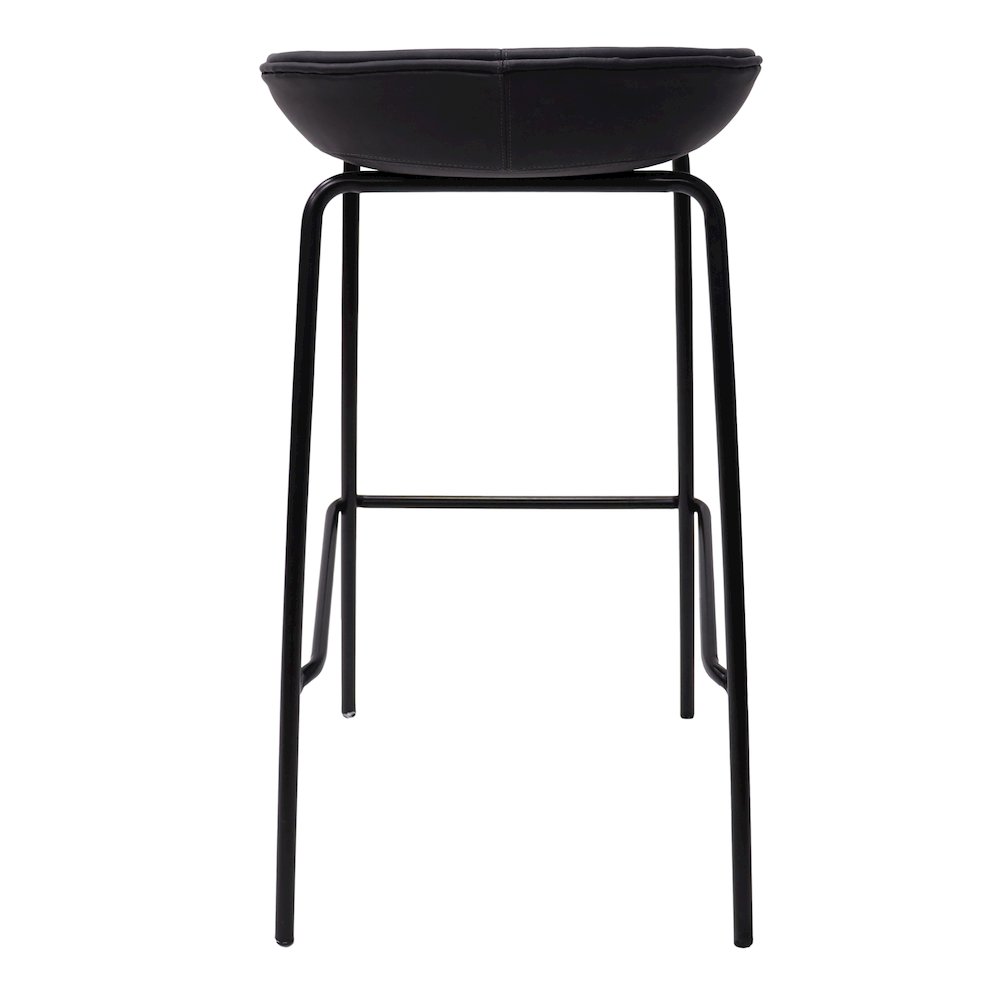 Servos Modern Barstool in Black