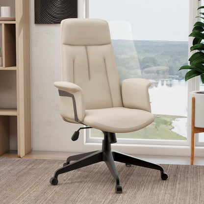 Inifini Collection Modern Office Chair In Tan