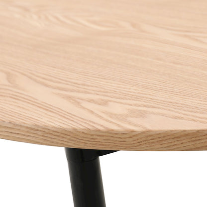 Tule Modern 71" Oval Dining Table in Natural Wood