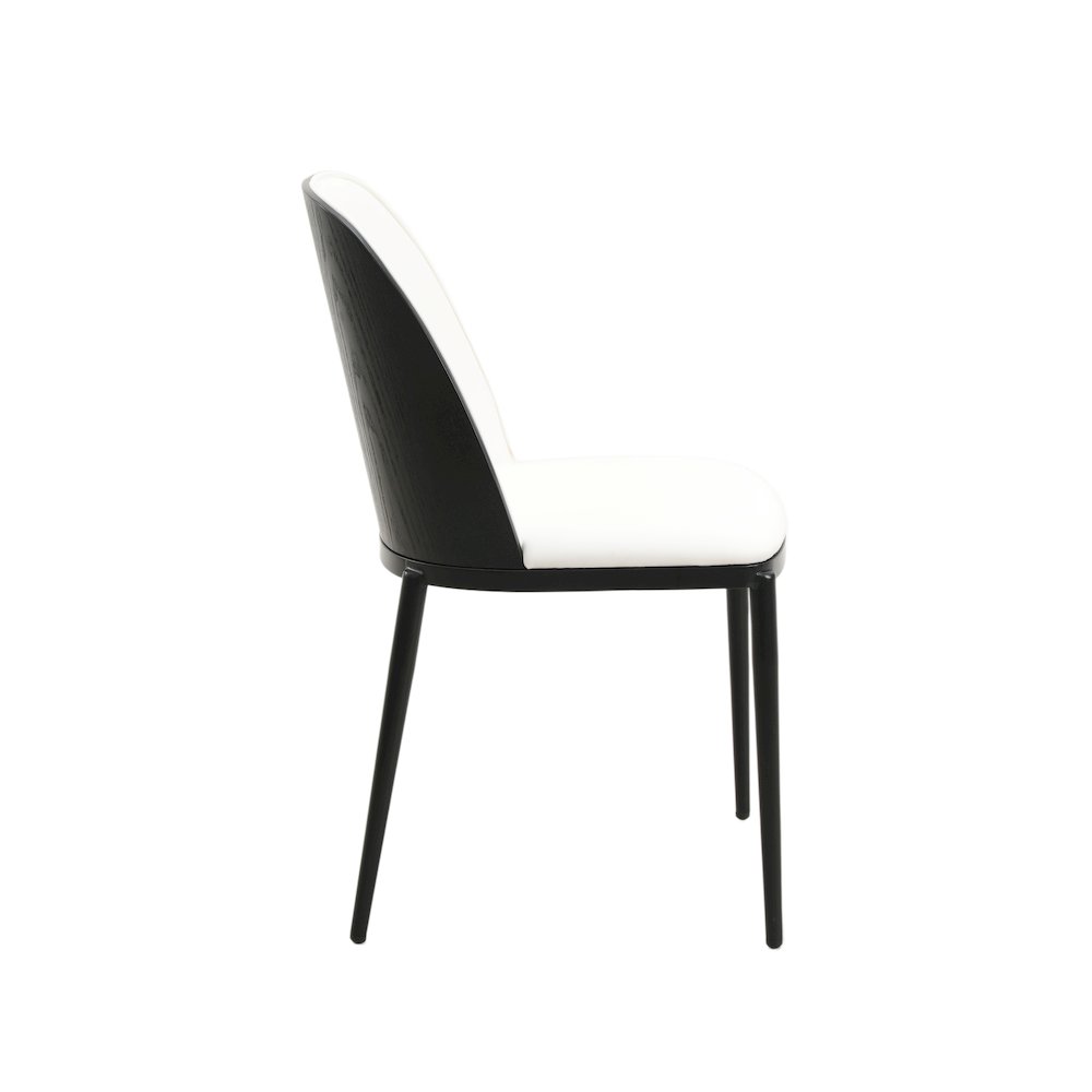 Tule Mid-Century Modern Dining Side Chair Set of 2