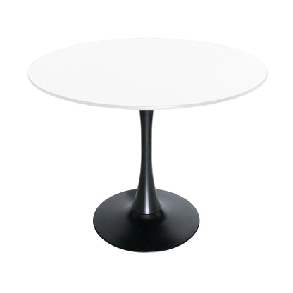 Bristol Mid-Century Modern Round Dining Table