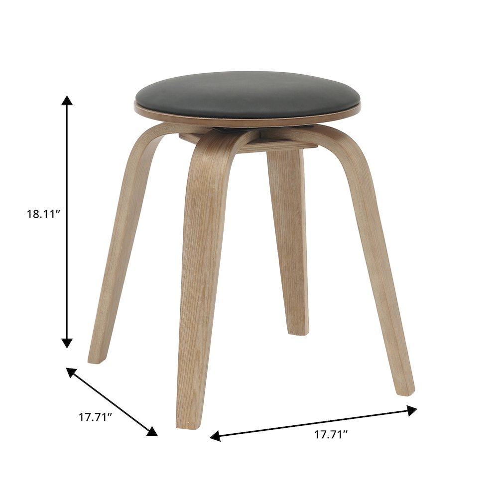Modern Wooden Dining Stool