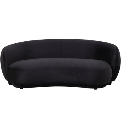 Faze 3-Seater Wide Couch Sofa Upholstered in Velvet