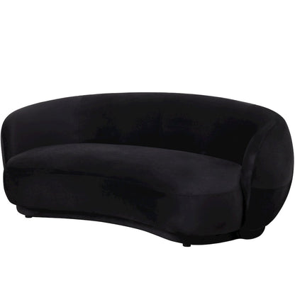 Faze 3-Seater Wide Couch Sofa Upholstered in Velvet