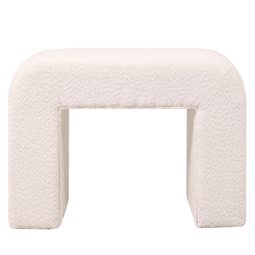 Vint 26” Bench Upholstered in Velvet Boucle