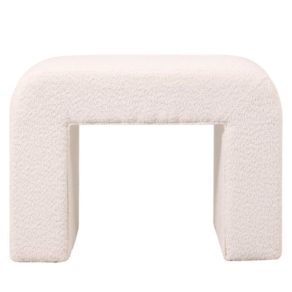 Vint 26” Bench Upholstered in Velvet Boucle