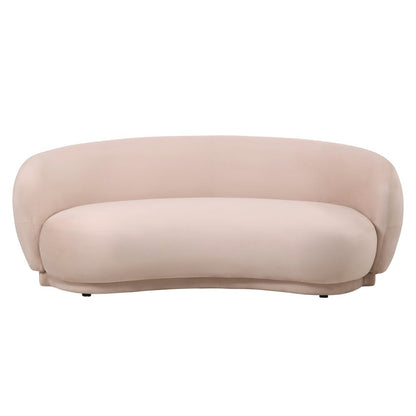 Faze 3-Seater Wide Couch Sofa Upholstered in Velvet