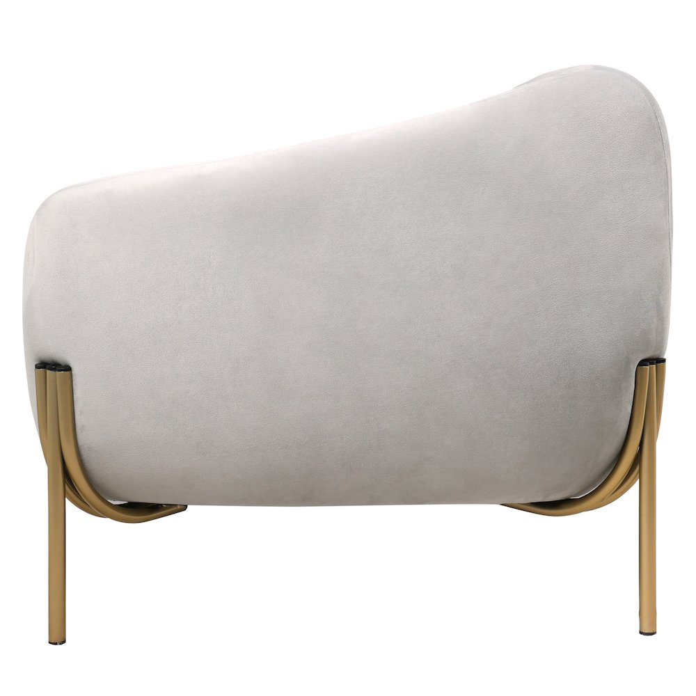 Zuno Three-Seater Sofa Upholstered in Velvet Wide Couch