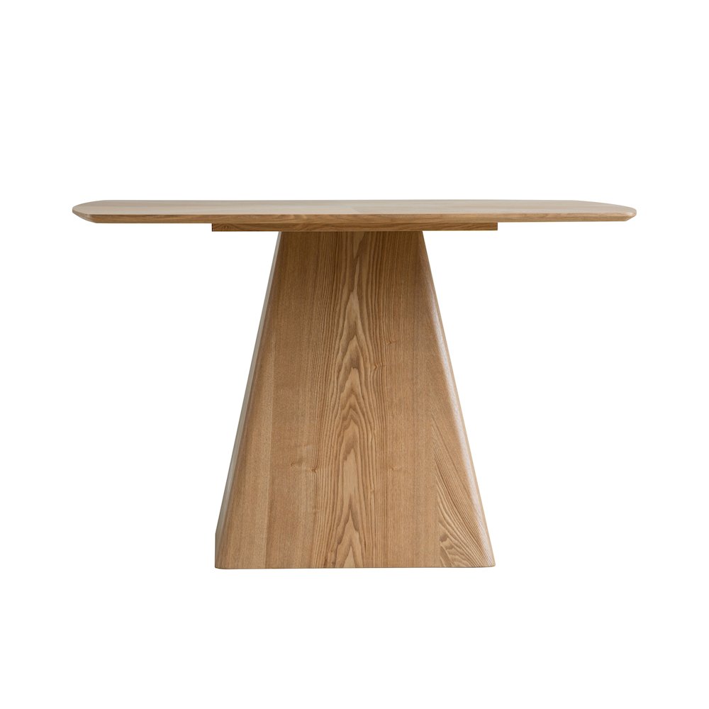 Zephry Collection Modern Dining Wooden Square Dining Table in Natural Wood