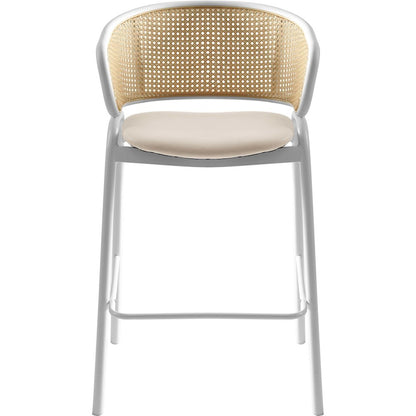 Ervilla Wicker Bar Stool Set of 2