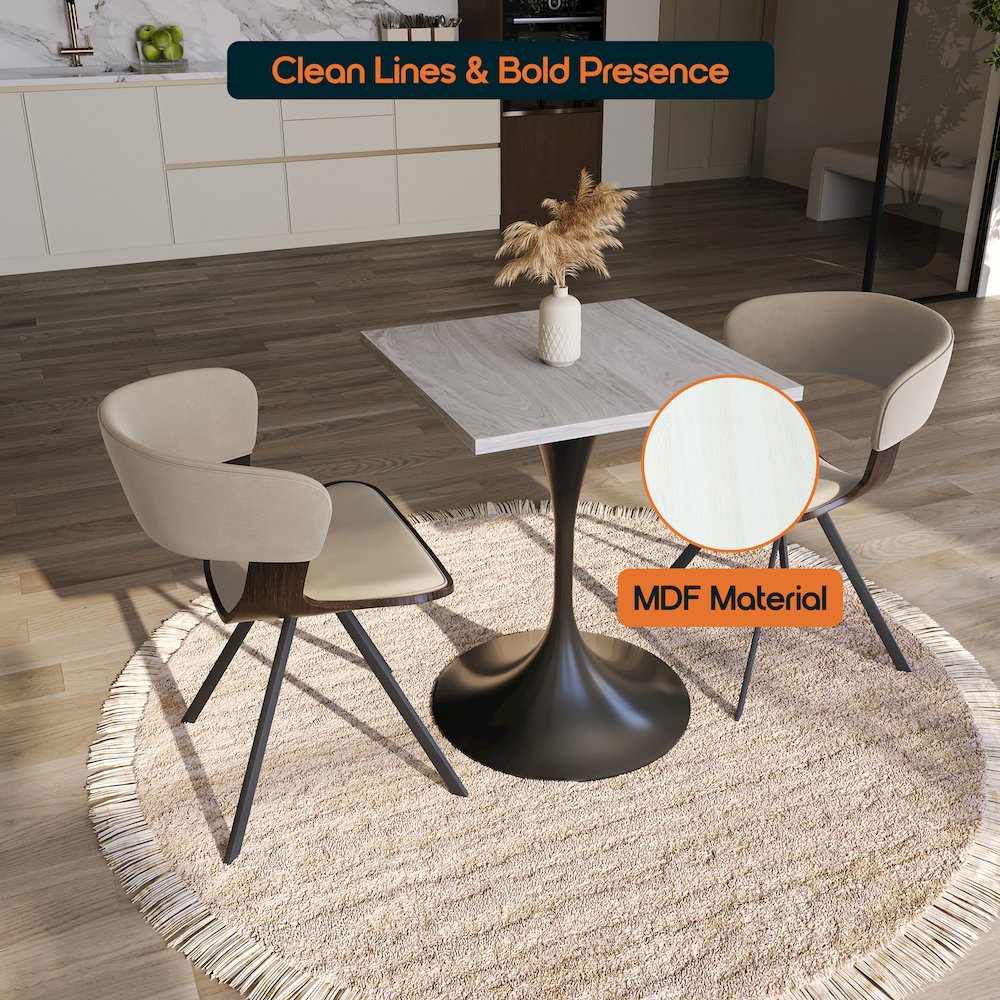Verve Collection 24 Square Dining Table