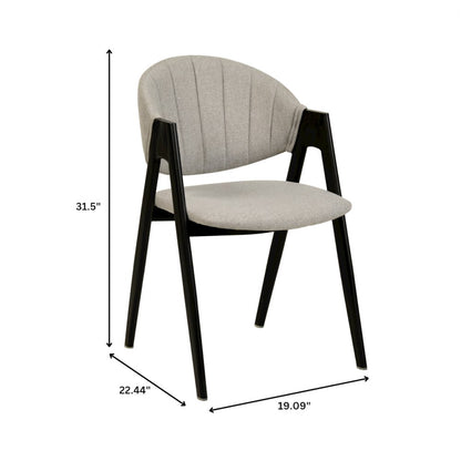 Savor Collection Modern Dining Chairin Grey