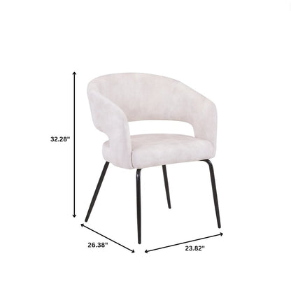 7-Piece Dining Set with Rectangular Sintered Stone Dining Table