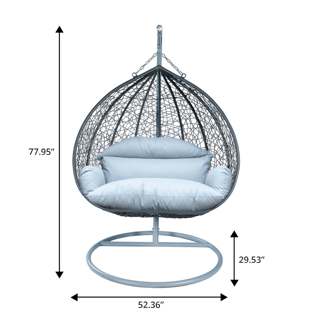 Recluse Collection Modern Outdoor Swing Chair