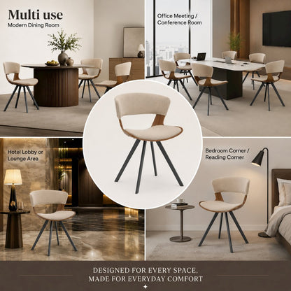 Murray Modern Dining Chair, Set of 2