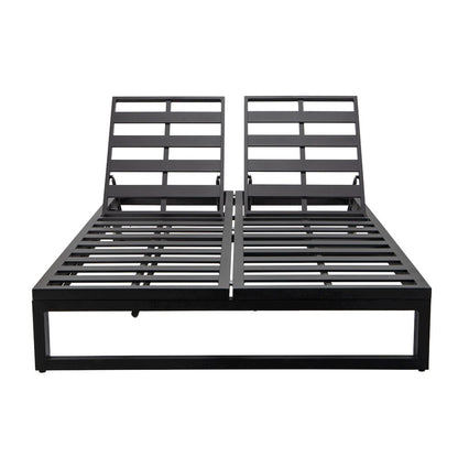 Chelsea Convertible Lounge Reclining Double Chaise With Cushions